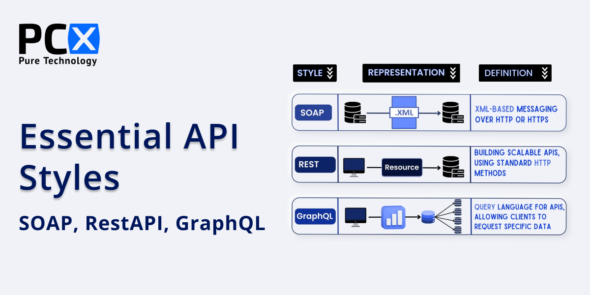 Essential API Styles: SOAP, RestAPI, GraphQL