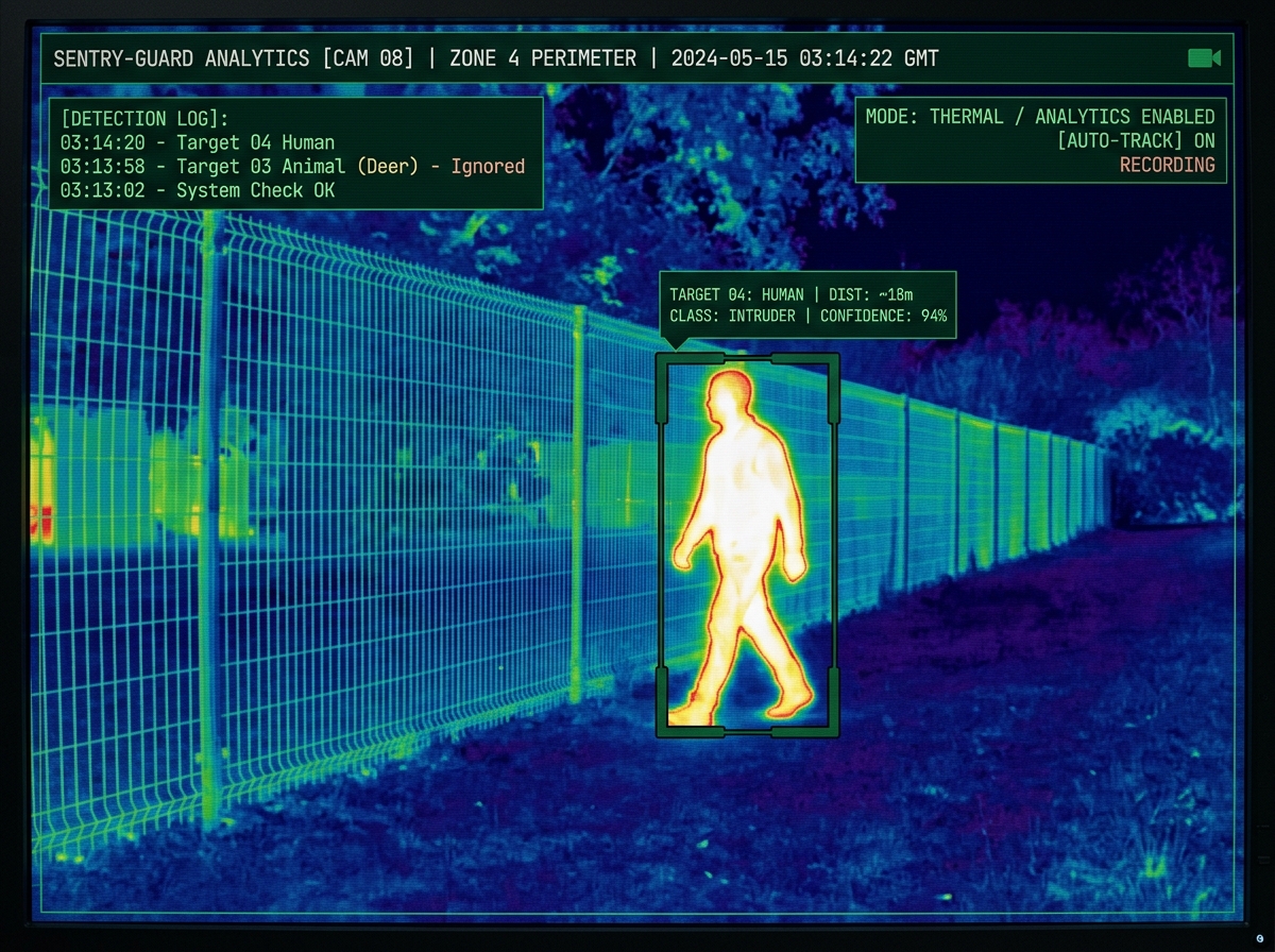 Perimeter Monitoring Feed Visual