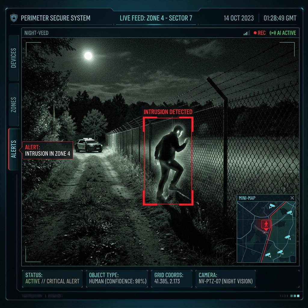 Security & Perimeter Defense AI